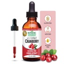 Botanische keuze Alcoholvrij Liquid Extract Kruidensupplementen, Cranberry, 1 Ounce