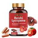 Lycopeen Capsules - Lycopeen Supplement 200mg with Reishi Mushroom 200mg, Natural Tomato Extract Mushroom Capsules for Immune Support - Gluten-Free, Non-GMO