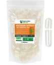 XPRS Nutra Maat 0 Lege Vegan Capsules - 1000 Tel Clear Veggie Capsules voor essentiële oliën - Lege plantaardige caps - DIY het vullen werkt met de meeste olie