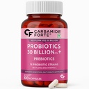 Carbamide Forte Probiotics Supplement 30 Billion for Women & Men - 100 Veg Capsules (Pack of 2)