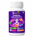 Men Multivitamin Tablets | Pre & Probiotic, Biotin, Vitamin C, Vitamin B12, Calcium, Iron & Folic Acid | Supports Energy, Immunity, Bone Health & Overall Wellness | Daily Nutraceutical Supplement for Adult Men (30 Tablet)