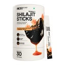 Ace Blend 400mg TRUBLK Shilajit Sticks (30 Servings) | 120mg Cordyceps Mushroom & Organic Honey | Over 75% Fulvic Acid & 80+ Trace Minerals | For Strength & Performance | High Absorption | Men & Women