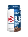 Dymatize Elite 100% Wei Proteïne Poeder, Chocolade, 25g Proteïne, 5.5g BCAA's, Minder dan 140 Cal., Glutenvrij, 3g Carb, 2g Suiker, 3g Vet (25 Servers)