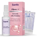 Sanfe FibraLift Collagen Fibres with Booster Mist | 12 Threads + 50 ml | Bovine Protein Face Treatment | Anti Aging Facial Care | Wrinkle Focused Routine | Skin Smoothing