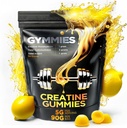 Creatine Monohydraat Gummies - Spiergroei, Performance, Endurance - 5 Gram Creatine per Serving - Vegan, Non-GMO, Glutenvrij, Made in USA - 90ct - Citroensmaak