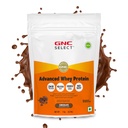 GNC Select Advanced | 24g Whey Protein & 10.5g EAAs | Isolate & Concentrate Blend Sourced from Indian Dairies | Zero Added Sugar | No Soy | Supports Muscle Growth, Recovery & Strength | Enhanced with DigeZyme® for Better Digestion & Easy Absorption | Chocolate, 1 kg