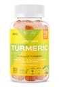 SUKU Curcumine curcuma sans sucre Gummies avec 1003mg de curcuma - poivre noir protège le foie, améliore la digestion, la réponse à l'inflammation et la santé articulaire – L'arôme de citron Lime (50 Gummies)