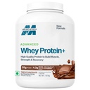 MuscleTech Advanced Whey Protein+ | 20 g Protein & 4.3 g BCAAs Per Serving | With DigeZyme® & Probiotics | Supports Muscle, Strength & Recovery | Triple Chocolate | 1.81 kg