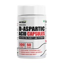 NutriJa D-Aspartic Acid Powder 100g | 2000mg DAA Per Serving | 50 Servings | Pure DAA Amino Acid Supplement | Unflavoured Powder for Men’s Fitness, Gym Training & Active Lifestyle