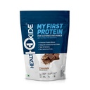 HealthOxide My First Protein for Beginners 1kg (Chocolate Flavour) | Daily Nutrition Protein Supplement | 9.9g Protein per 30g Scoop | Multi Source Protein Blend (Whey, Soy, Casein & Pea) | 26 Vitamins & Minerals | No Added Sugar | Gluten Free | Trustified Certified 100% Authentic Supplement Powder