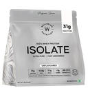 Wellbeing Nutrition Clean Whey Protein Isolate 1kg Unflavoured | 31g Protein, 7.1g BCAA | 4B CFU Probiotics & Natural Digestive Enzymes | Fast Absorbing, No Bloating, Easy to Digest | Faster Muscle Recovery