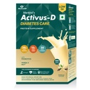 Mankind's Activus-D Diabetes Care Protein Supplement | Energy, Heart health, Blood Glucose Management | With Omega-3, MCT and Probiotics | Vanilla flavour | 400g