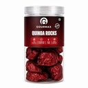 Gourmax Quinoa Rocks | Chocolate Coated Roasted Quinoa Clusters | Source of Protein | Source of Fibre | No Palm Oil | 130 g