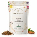 Tea Treasure 28 Day Detox Herbal Blend Tea for Metabolism & Digestive Support | Helps Reducing Belly Fat, Bloating & Skin Glow | Cleanse & Digestion Support | Natural Herbal Tea |100 gm