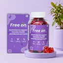 Free On Ovarian Health Gummies | Menstrual Cycle Support, 30 Gummies