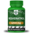 Sylara Trans Resveratrol - 99.9% - 1200 mg with Grapeseed Extract and Quercetin Tablets/Capsules Supplement Powder