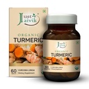 Just Jaivik Organic Turmeric Tablets 600 mg 60 count
