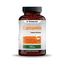 Curcumin 1300 Mg Complex with Garlic and Black Pepper | For Joint and Skin Health | Inflammatory Support Supplement for Men & Women | 150 Capsules