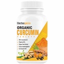 Curcumin Tablet (95% Curcuminoids) With Piperine and Ginger - 60 Organic Curcumin Tablets