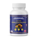 Nutrispark International EXXTREME Turmeric & Curcumin Formula, 1200mg Turmeric and 800mg Curcumin Rhizome Extract, Capsule, 60 Count