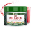 Vlado's Himalayan Organics Vegan Collagen supplements -Advanced Marine Collagen Peptides -with all 5 TYPE I, II, III, V, X - Plant-Based - Active Collagens with Biotin,Hyaluronic Acid ,Vitamin C & E - Healthy Skin, Hair & Nails - Skin Radiance - Clinically Proven - Made with Japanese technology - Reduce Pigmentation, Dark Spots & Brighten Skin Tone - For Women & Men - 100 Grams ( Watermelon Flavor )