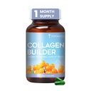 ZEROHARM Collagen Builder with Seabuckthorn, Vitamin C, Panax Ginseng & Biotin | Veg Collagen for Skin, Hair, & Joints | Plant-based Supplement for Youthful Skin | 60 Capsules