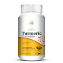 Healthy Nutrition - Just for the Health of it Turmeric Curcumin With Piper Nigrum Extract For Immunity Joints Pain Veg Supplements- (90 Capsules)