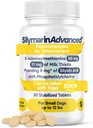 Lever Gezondheid Supplement voor kleine honden - Melkdistel voor honden Lever Ondersteuning met S-Adenosylmethionine (Same) & Silybin - 30 tabletten