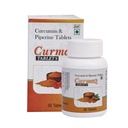 CurmaQ Curcumin with Piperine 500 mg Tablets (Ultra Pure) | 30 Vegetable Capsules Curcuminoids Supplements For Better Absorption | Good For Skin & Joint pains | Immunity Booster for Men And Women