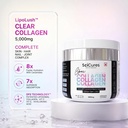 Clear Collagen | 5g Liposomal Marine Collagen Type 1, 2 & 3 | Korean Sourced | Liposomal Vit C, E, Zinc & HA + Ceramides | 7x Absorption | Skin, Hair, Nails & Joints | Zero Smell & Taste | 138g Unflavoured