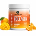 CUREFOREVER Marine Collagen Powder for Women & Men | Hydrolyzed Type I & III Collagen Peptides for Skin Glow, Hair Growth, Nails & Joints Support | Beauty & Anti-Aging Formula, Mango Citrus Flavour, 25 Servings