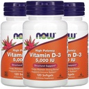 NU Vitamine D-3 5000 IE,120 Softgels
