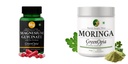 Magnesium Glycinate Zinc Moringa Oleifera Powder Wellness Daily Vitality |60 CAPSULES