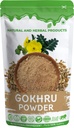 Gokharu powder for weight loss | Tribulus Terrestris | Pure Gokharu Churan For Skin & Face, Hair, Diabetes, Eating & Drinking - 100Gram