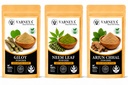 Organic Herbal Wellness Combo | Giloy Neem Arjun Chhal | Traditional Ayurvedic Herbs