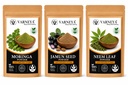 Naturals Organic Moringa Leaf + Neem Leaf + Jamun Seed Powder 100g Combo Pack of 3 | 100% Pure Ayurvedic Herbs | Herbal Tea & Kadha Ingredients