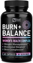 Zeal Naturals gewichtsverlies Ondersteuning voor vrouwen + dagelijkse balans Vitaminen (IJzer, Vitamine D, Setria®, Folate) Premium Dieet Ondersteuning Pillen voor vrouwen + Multivitamine en Hormonen Ondersteuning