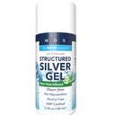 Colloïdale Silver Gel, Burn en Wound Care met Aloë Vera - 30ppm pH Balanced Formula Helpt Soothe Burns, Sores & Eczema - Gestructureerd Zilver - Made in USA (3.38 oz)