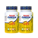 NUTRELA Patanjali Omega 3 6 7 9 vegetarian softgels - Pack of 60 Softgels (Pack of 2)