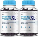 (2 Pack) Prime Vigo XL Gummies PrimeVigor XL Me Gummy Supplement, Prime Vigor Maximale sterkte Geavanceerd Shilajit Ierse Zee Mos Fenegriek Gummies voor mannen Energie en vitaliteit Ondersteuning (2 maand aanbod)