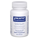 Pure Encapsulations Selenium - 200 mcg - voor een gezonde celfunctie, immuunsysteem en antioxidanten - mineraalsupplement - veganistisch en glutenvrij - 180 capsules