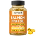Salmon Omega 3 Fish Oil Capsules 1000 mg 90 Caps