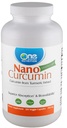 One Planet Nutrition Nano Curcumin 500 mg Capsules de légumes (120 portions), Nano pour une absorption élevée, soutient la santé immunitaire, non-OGM, végétalien, sans gluten