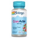 SOLARAY CranActin Cranberry Extract 400 mg - Cranberry Supplementen voor vrouwen en mannen - Blaas en urine Tract gezondheid Ondersteuning met vitamine C - Vegan, 60-dagen garantie, 30 porties, 30 VegCaps