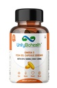 Omega 3 Fish Oil Capsule for Joints, Heart & Brain Health, 1000mg with 180mg EPA & 120mg DHA (60 capsules)