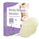 Body Shaper Stickers for Weight Loss | Korean Wonder Patch Belly Wing | Waist & Abdominal Slimming Fat Burning Stickers | Abdomen Treatment for Fat Loss & Body Shaping (10 Patches)