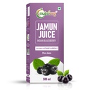 Nutriorg Jamun Juice | 500 ml | Pure Jamun Juice for Diabetes Care | Controls Blood Sugar Levels | Blood Purification | No Added Sugar, Preservatives, or Colors
