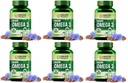 Himalayan Organics Plant-Based Omega 3 6 9 Supplement – Bulk Wholesale Pack for Muscle, Bone & Skin – 6 x 90 Veg Capsules (540 Total)