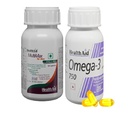 HealthAid Omega 3 (60 Capsules) & MultiMax Multivitamin for Men (30 Count) Combo Pack | Multivitamin for Men and Omega-3 Fish Oil with Vitamin E