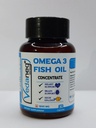 Deep Sea Omega 3 Fish Oil - Omega 3 Supplement Triple Strength 1200 Mg, 30 Fish Oil softgel capsule for Men and Women,